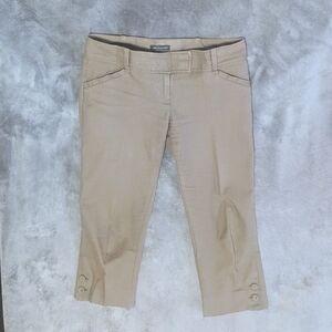 The Limited Drew Fit Women's Capri Olive Green Size 0